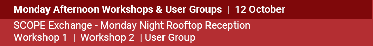 Workshops and User Group Meetings